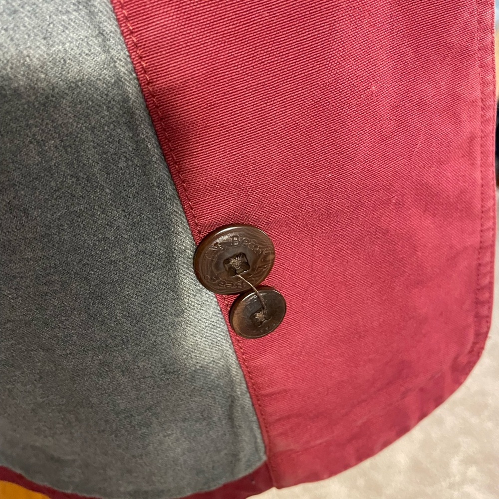 LL Bean Vintage Utility Jacket with Corduroy Collar - Picture 7 of 9